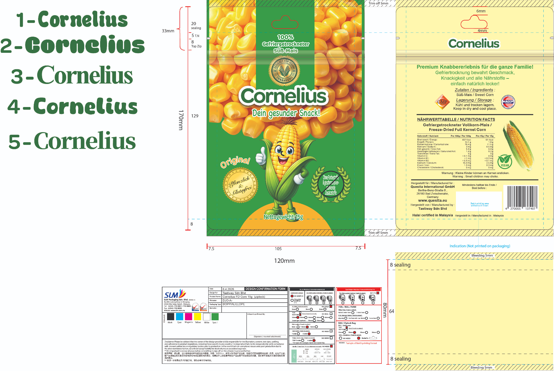 Cornelius Mais Snack